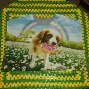 🐶🍩🌻 Dog Shirt Cute Sunflower Shawl All Over